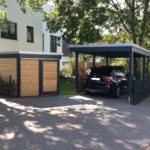 Einzelcarport modern